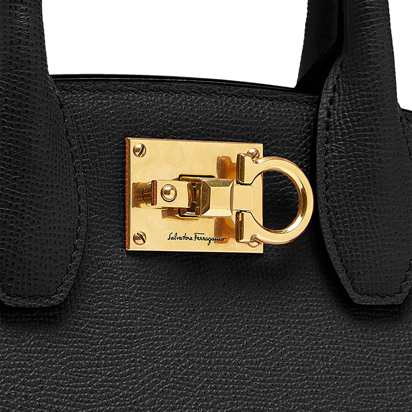 Ferragamo Studio Box bag (S) Black