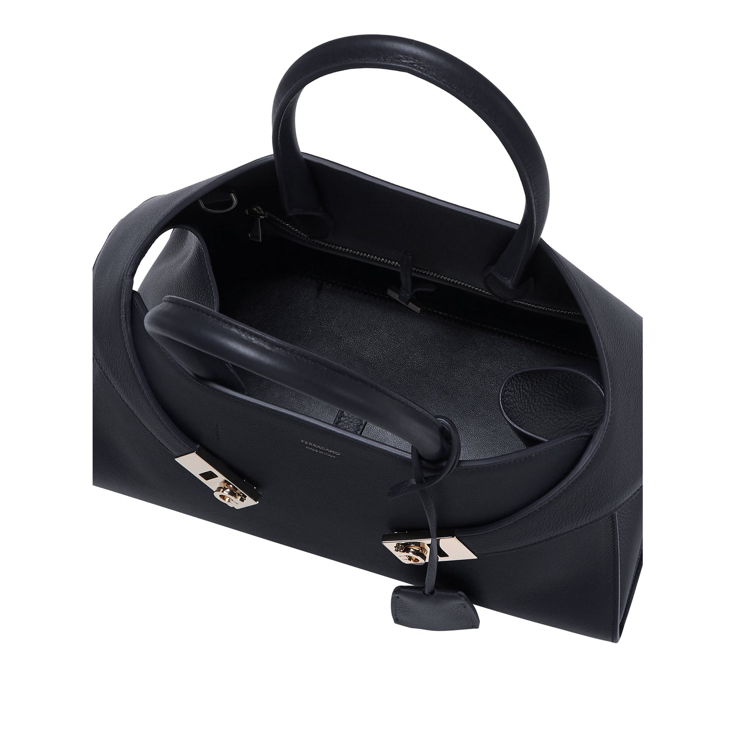 Hug handbag (S) - NERO