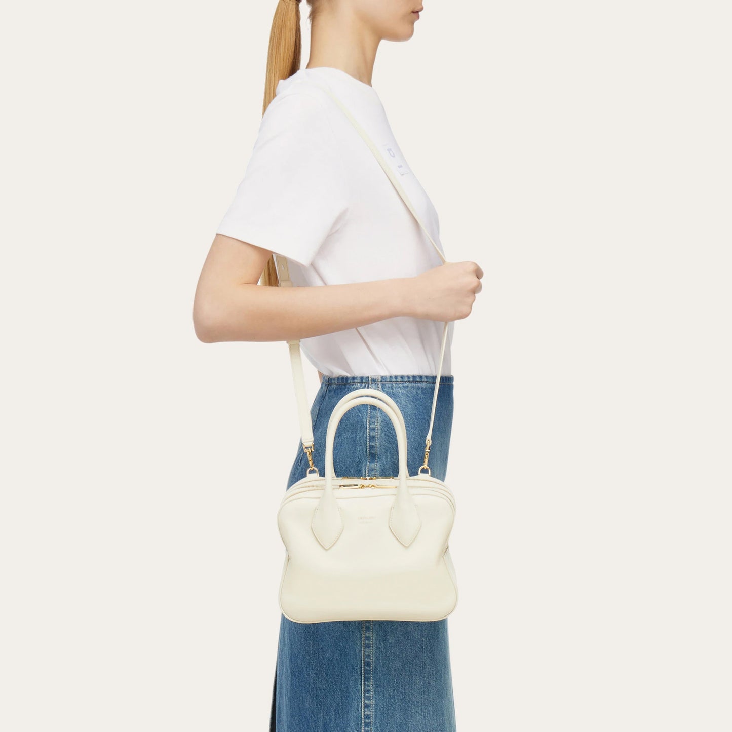 Handbag (S) - Mascarpone