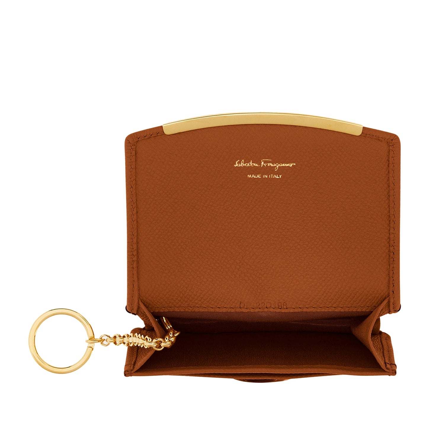 Gancini business card holder - New cognac