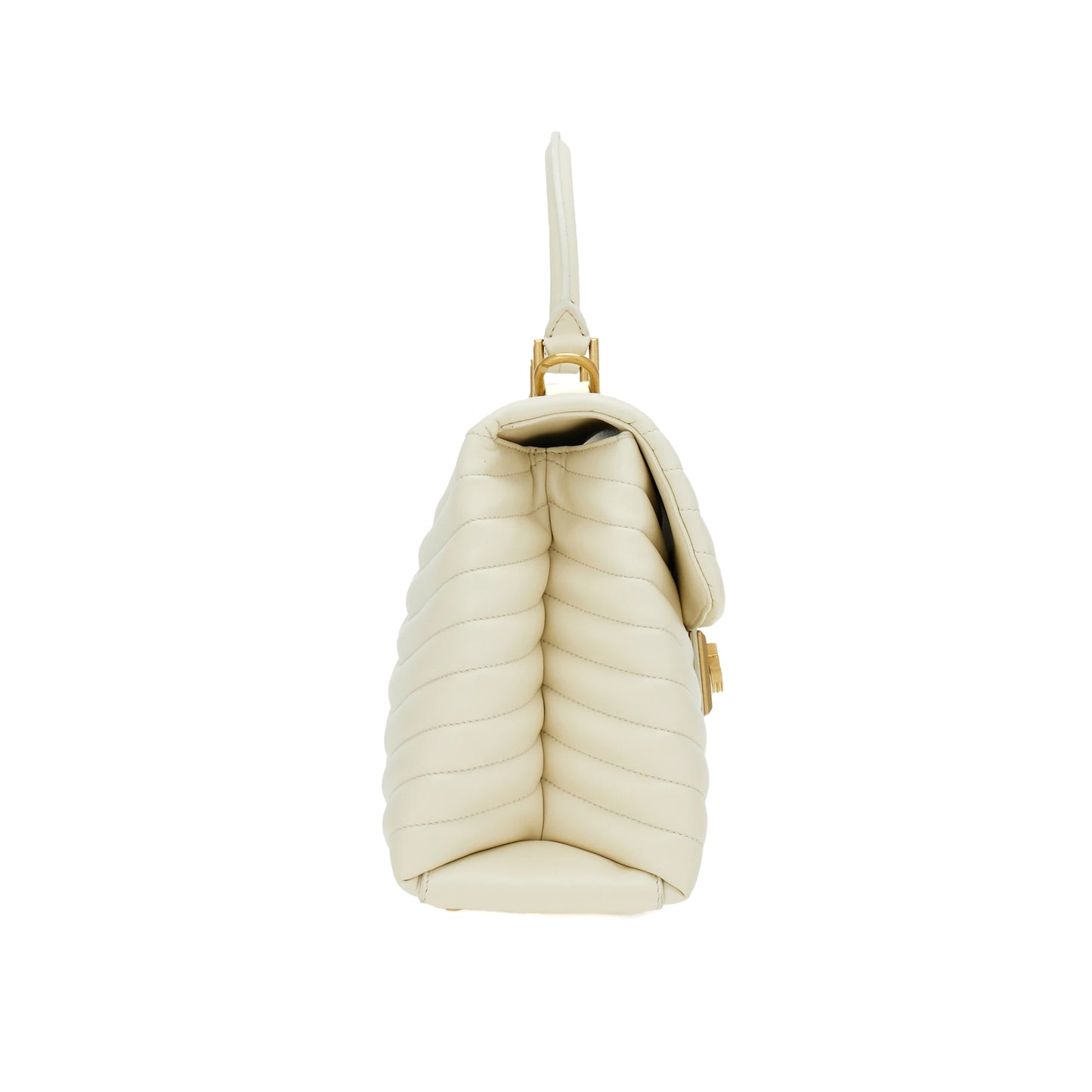 Quilted handbag (M) Mascarpone