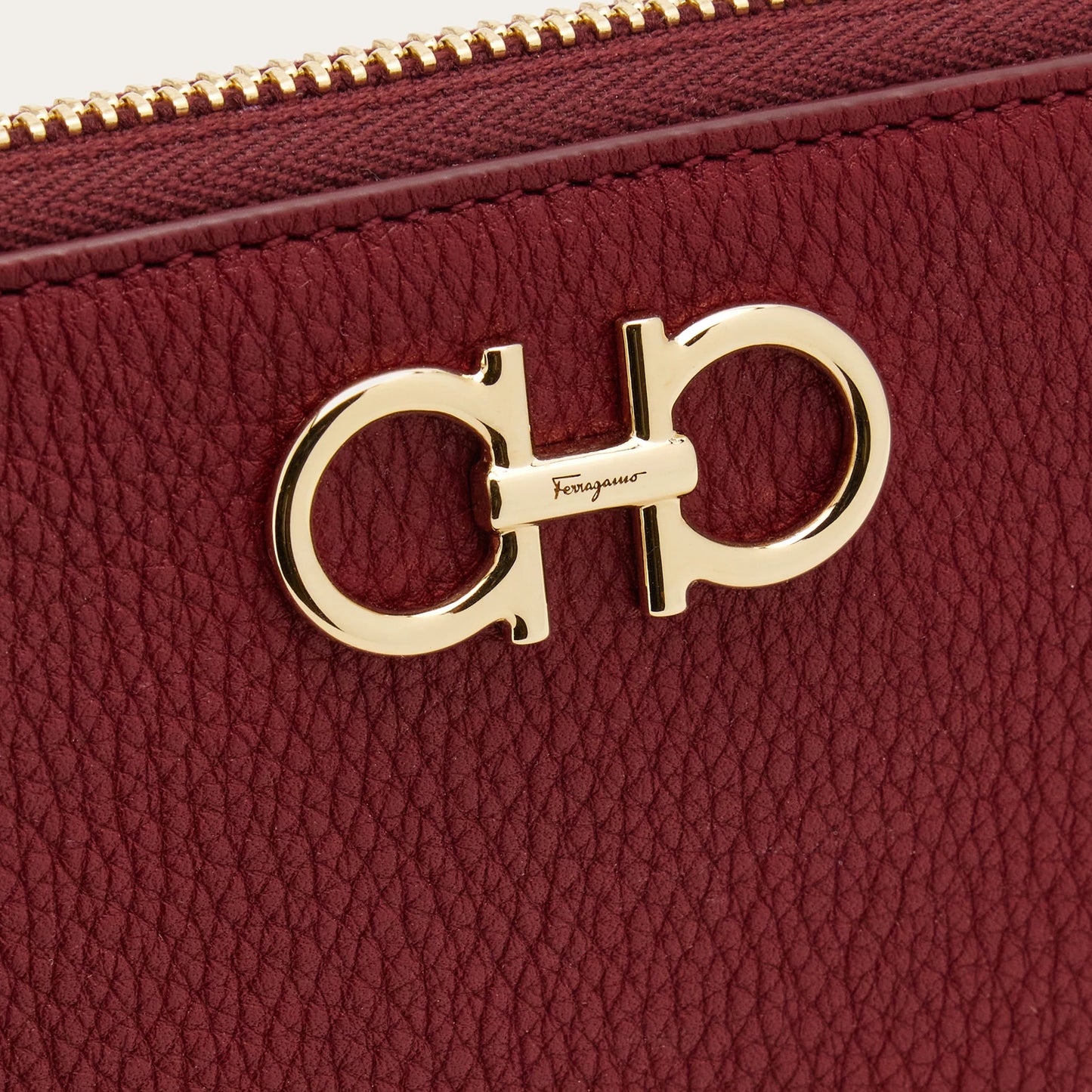 Gancini continental wallet - Borgogna