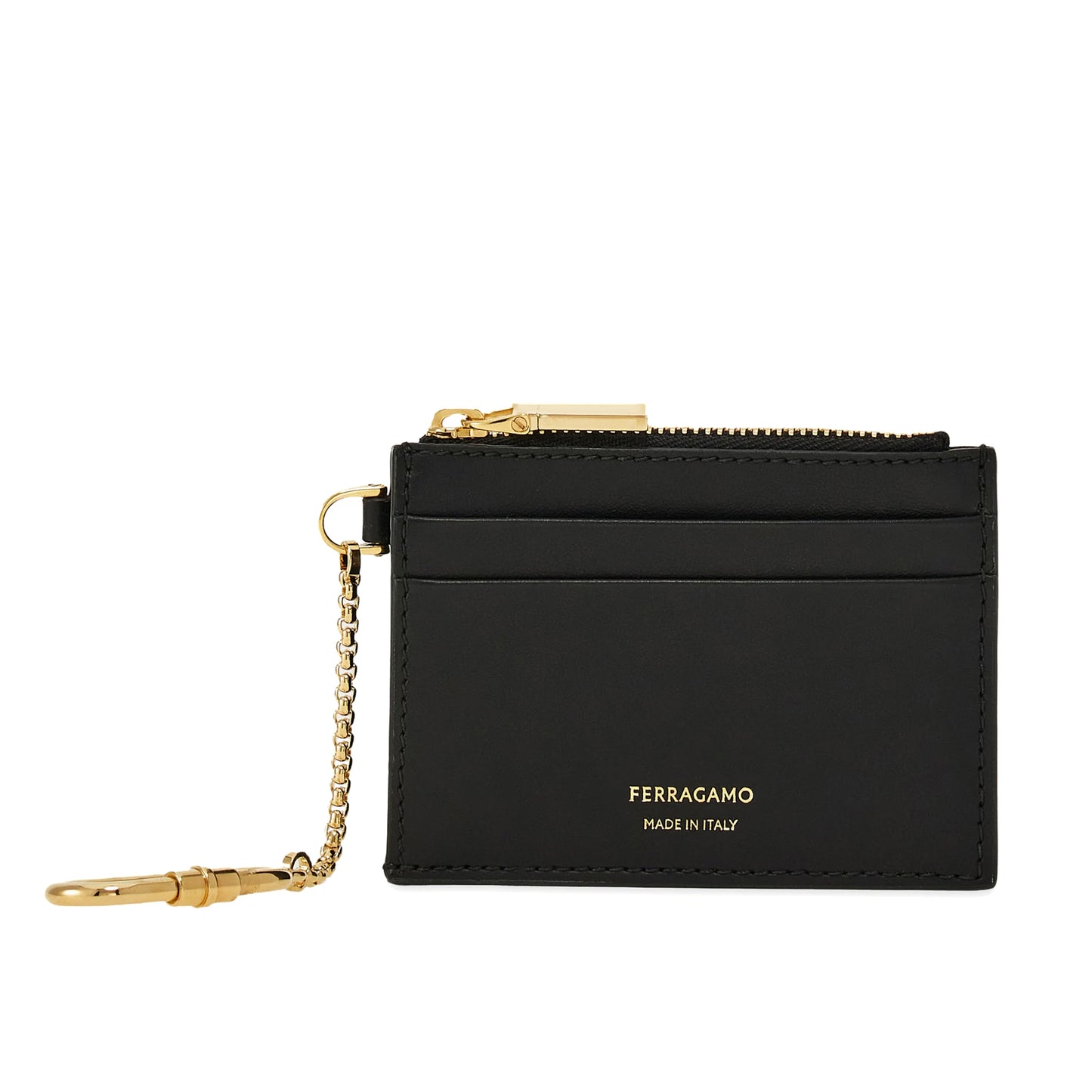 Card holder with key holder - Black