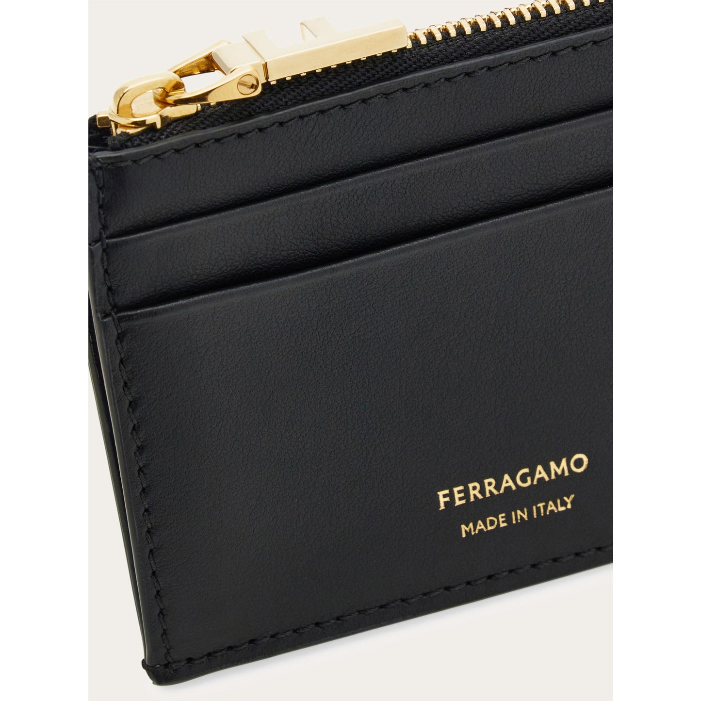 Card holder with key holder - Black