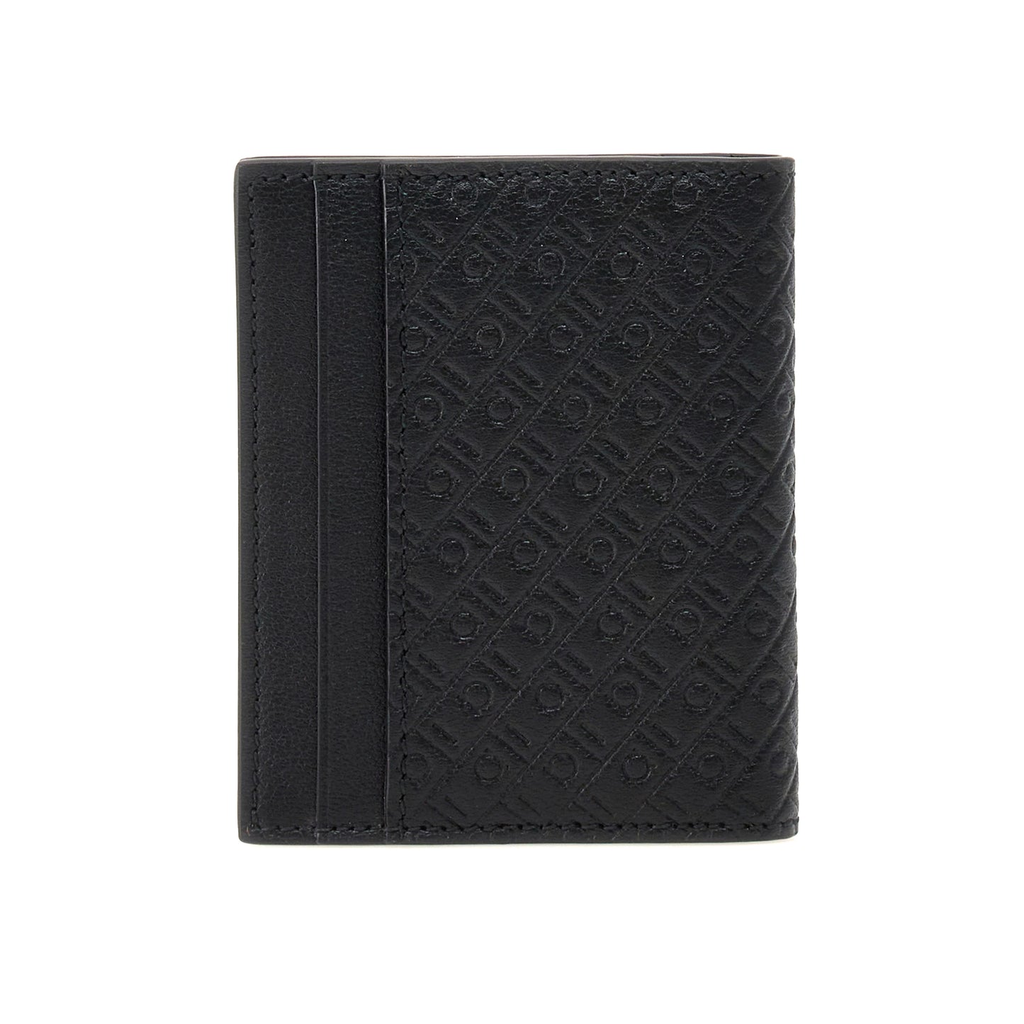 Ferragamo Monogram credit card holder - Black