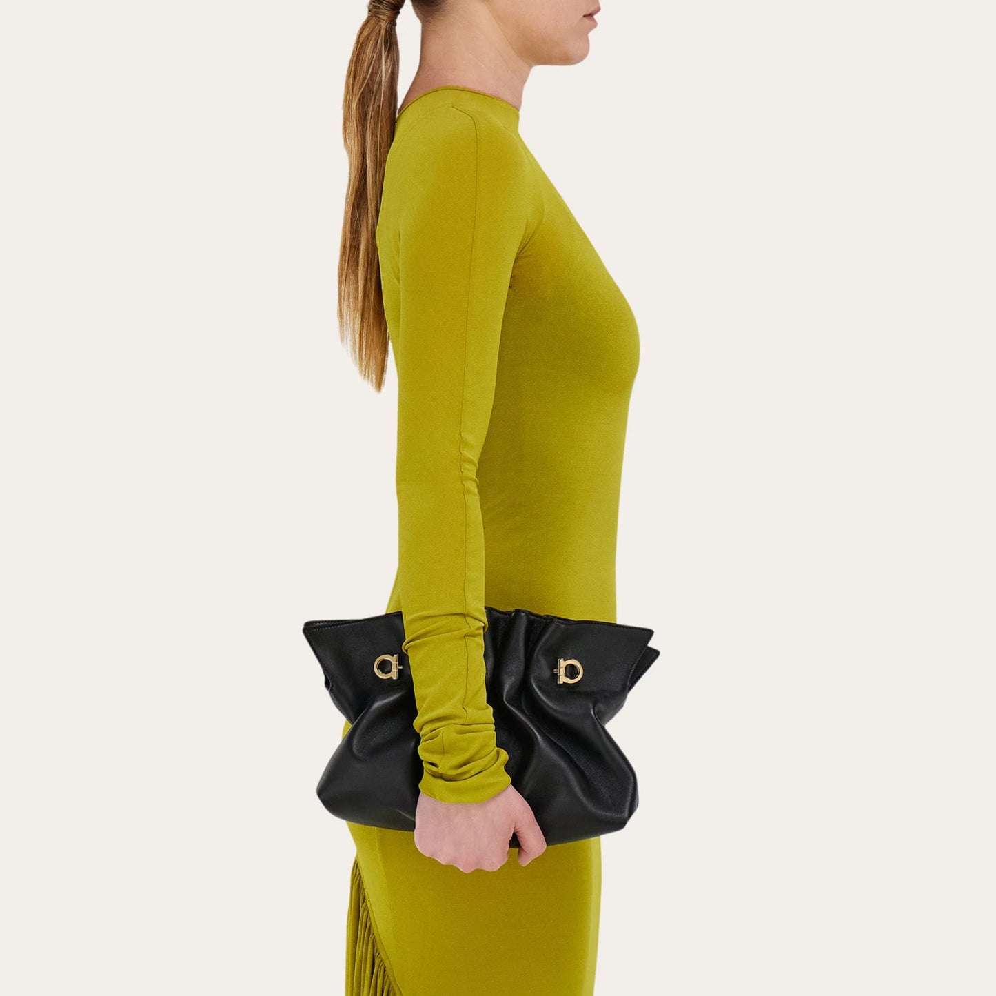 Ferragamo Soft-Bag (S) - Black