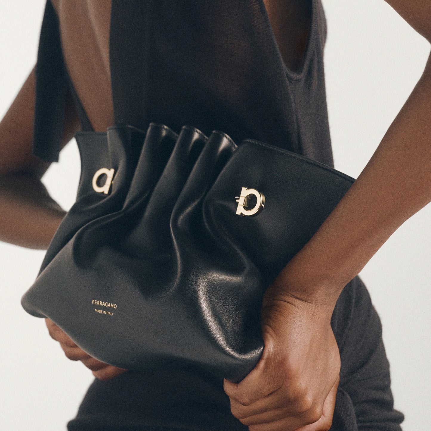 Ferragamo Soft-Bag (S) - Black