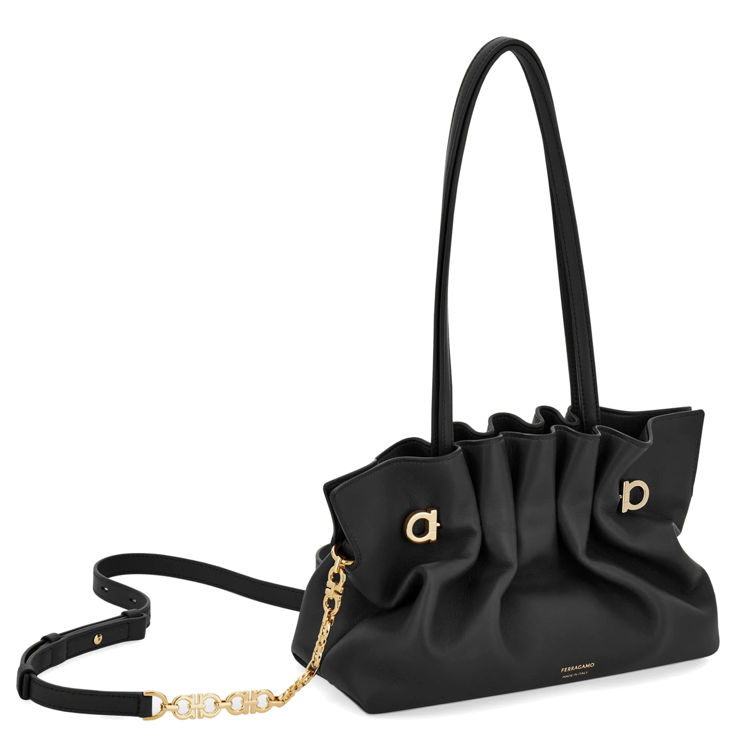 Ferragamo Soft-Bag (S) - Black