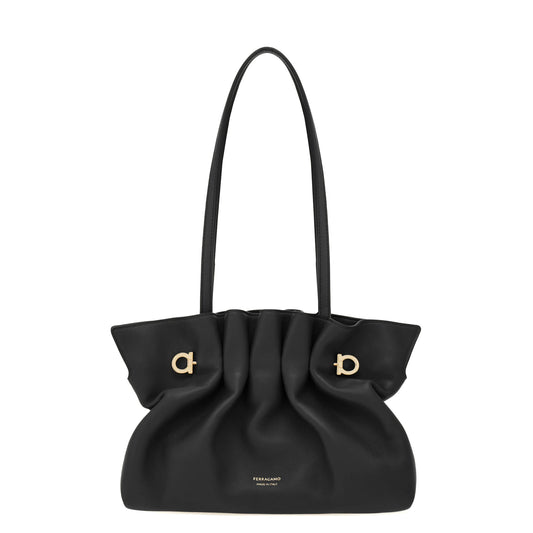 Ferragamo Soft-Bag (S) - Black