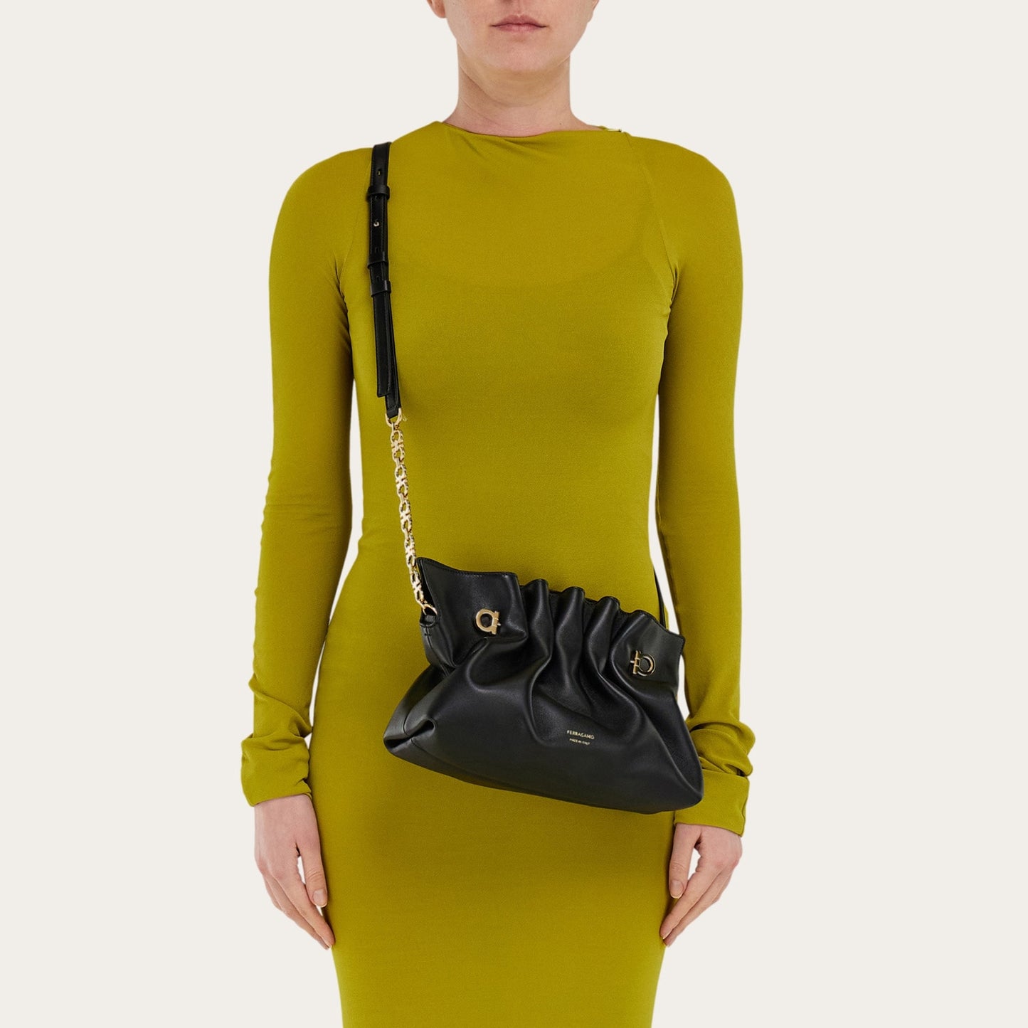 Ferragamo Soft-Bag (S) - Black