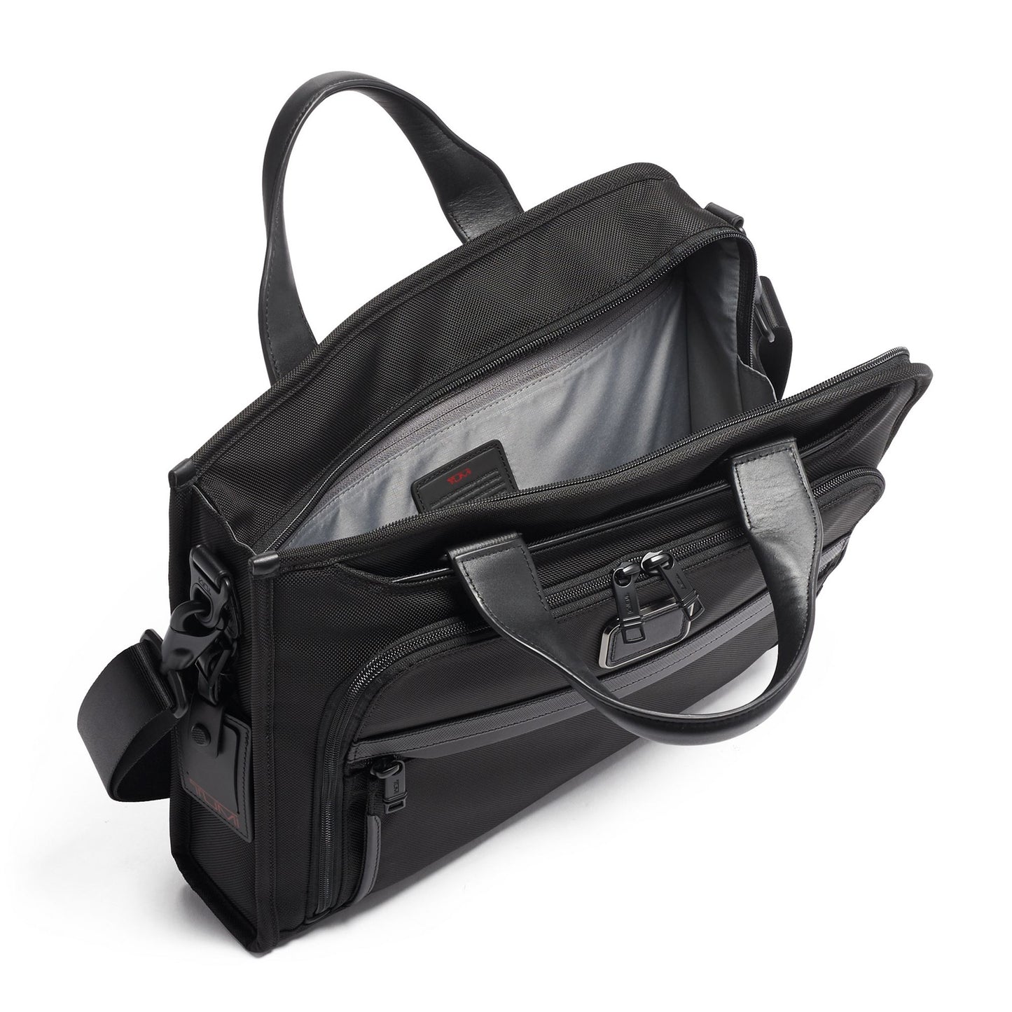 ALPHA Slim Deluxe Portfolio Black