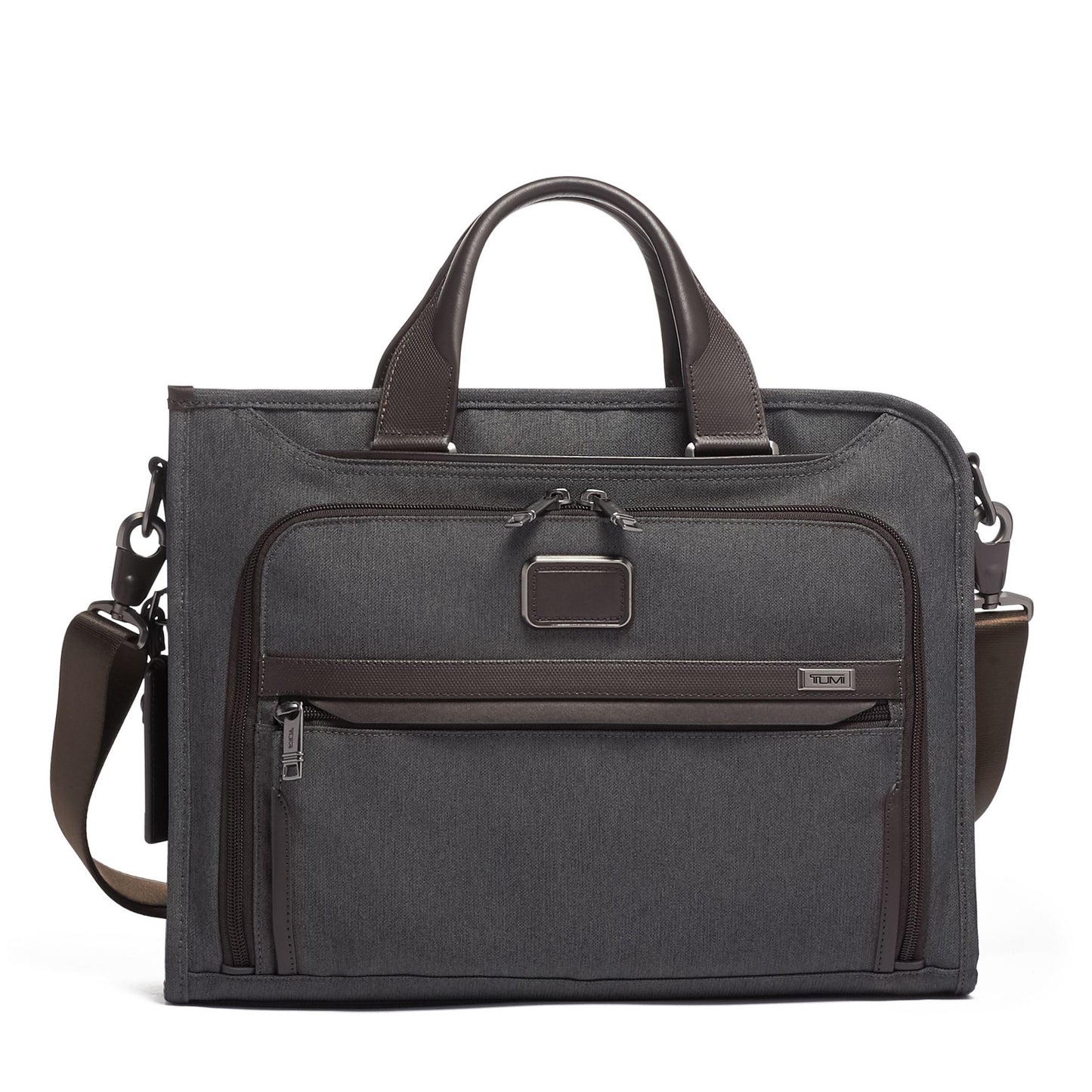 ALPHA Slim Deluxe Portfolio Anthracite