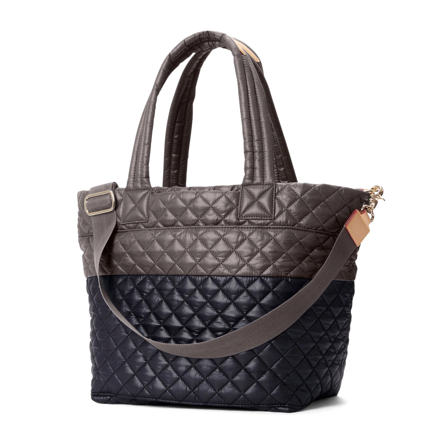 The Metro Tote® Deluxe Medium - Black/Magnet Color Block