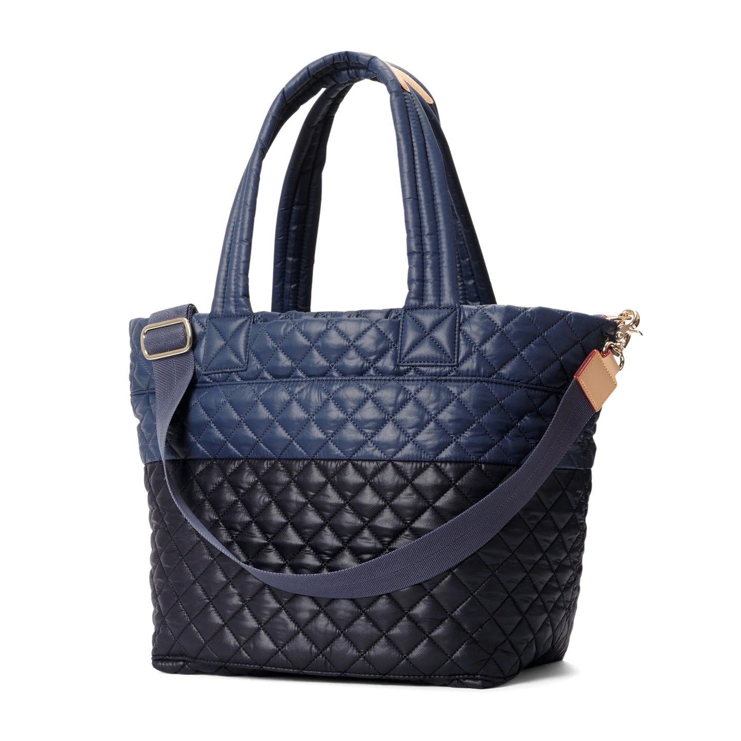 The Metro Tote® Deluxe Medium - Black/Navy Color Block