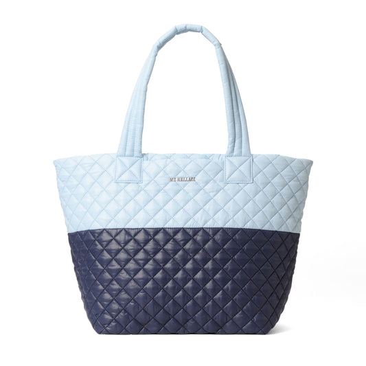 The Metro Tote® Deluxe Medium - Dawn/Crystal Blue