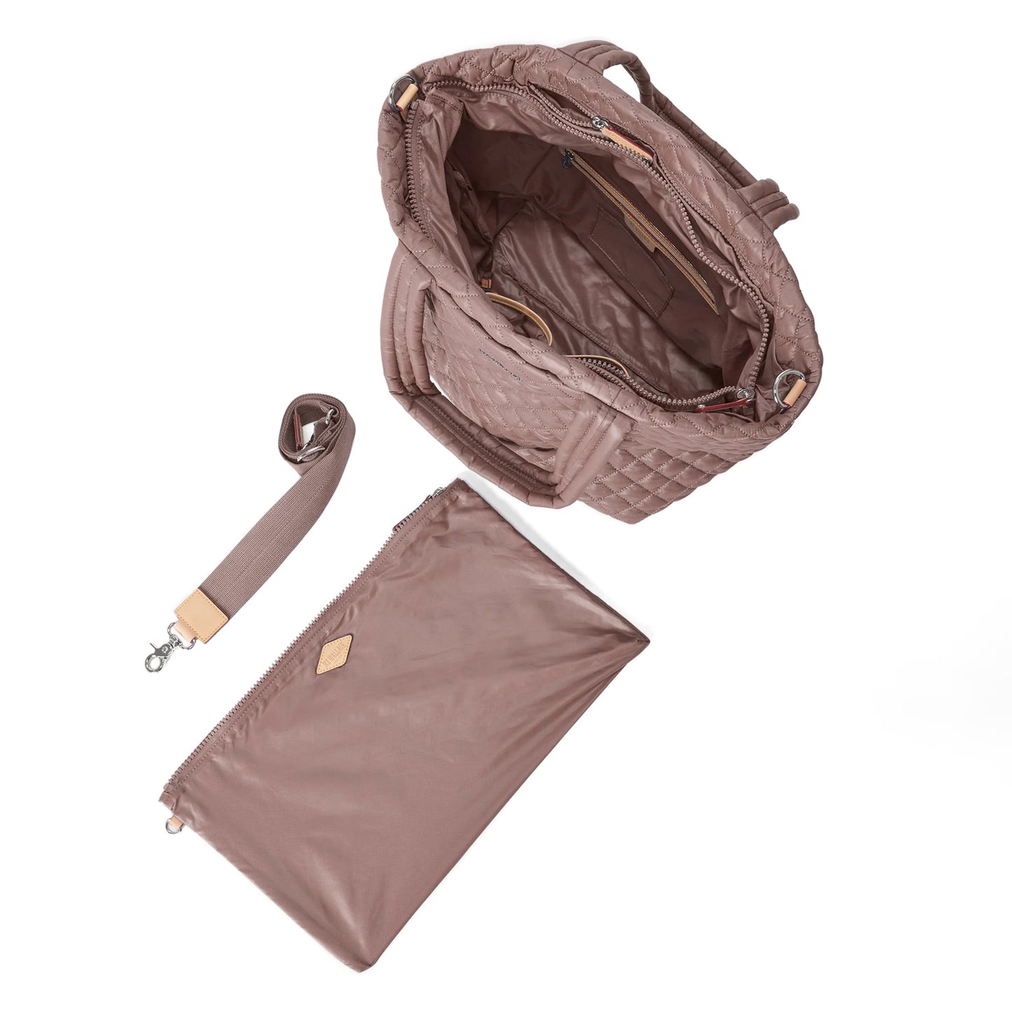 The Metro Tote® Deluxe Medium - Mauve