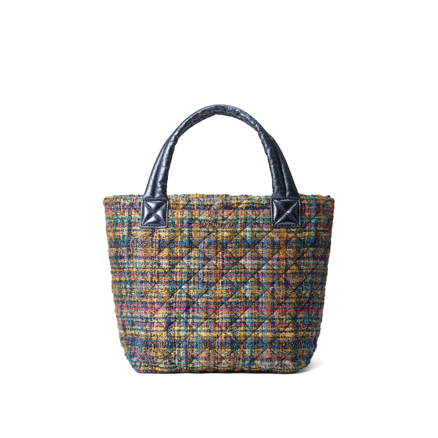 The Metro Tote® Deluxe - Mini - Gold Multi Tweed