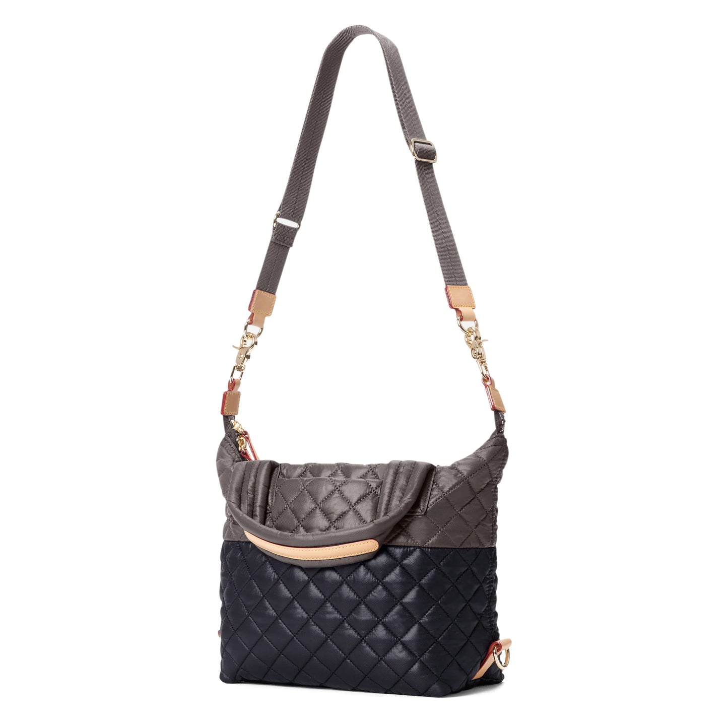 Small Sutton Deluxe - Black/Magnet Color Block
