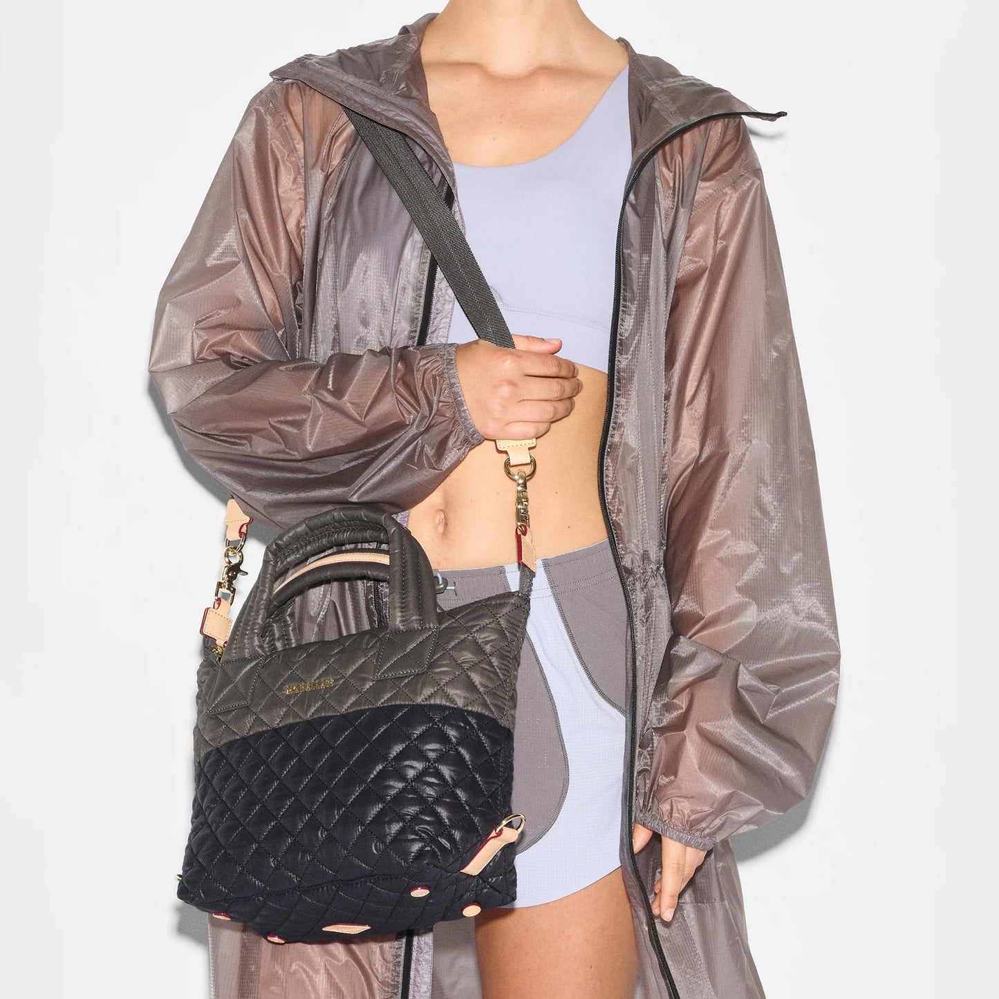 Small Sutton Deluxe - Black/Magnet Color Block