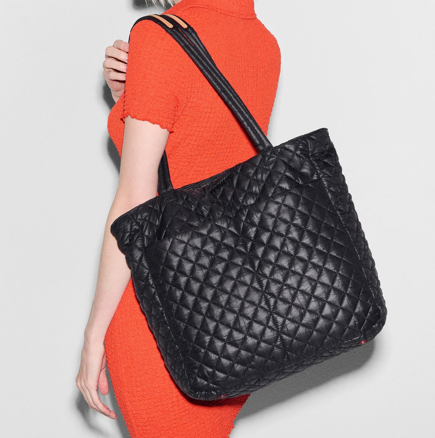Black Large Metro Quatro Tote