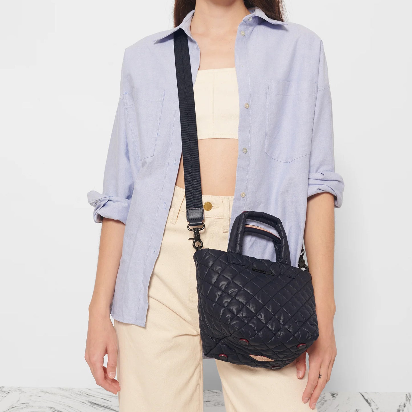 Micro Metro Tote Deluxe Black Rec