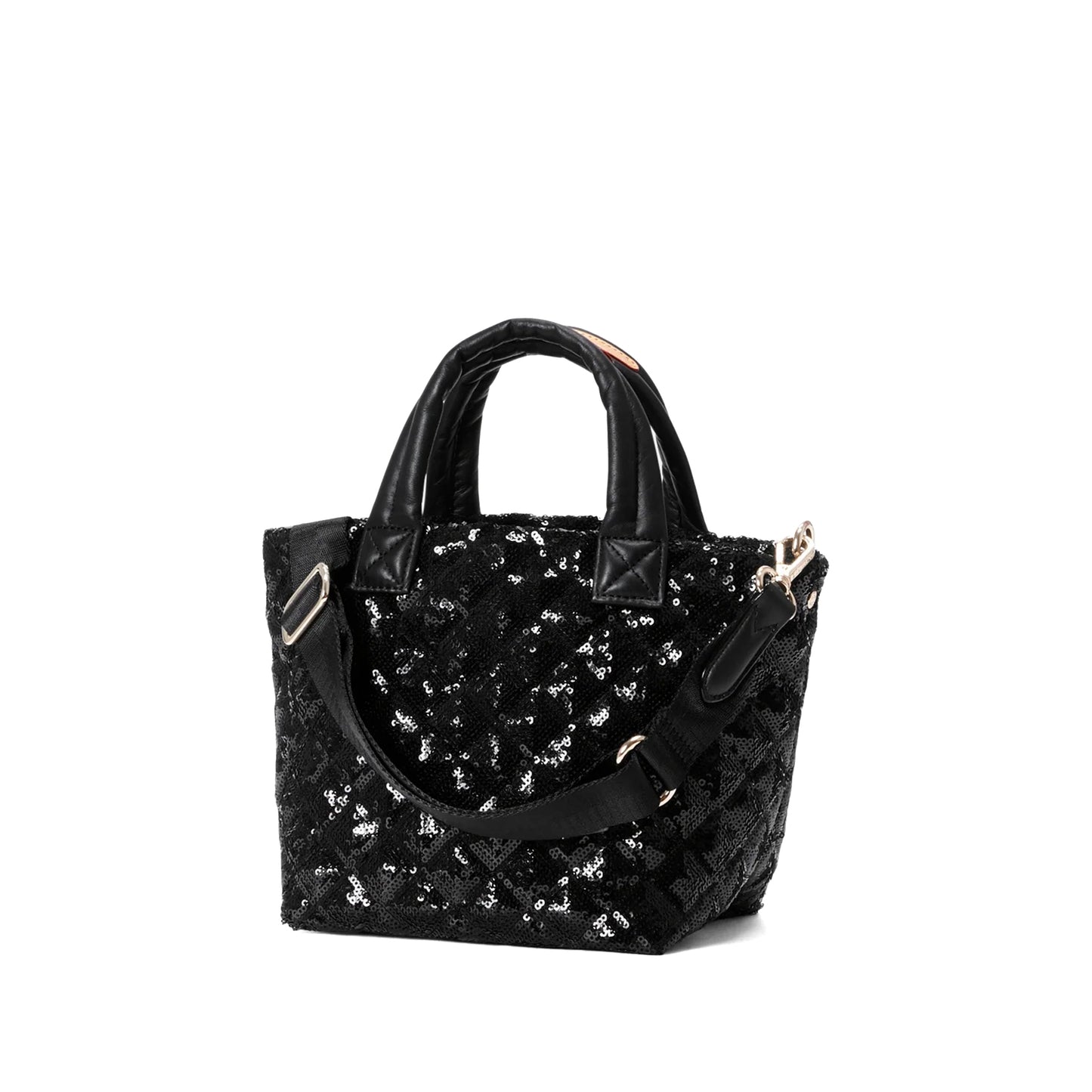 The Metro Tote® Deluxe Micro - Black Sequin