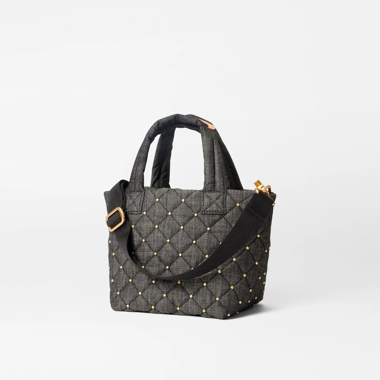 True Charcoal Denim Micro Metro Tote Deluxe