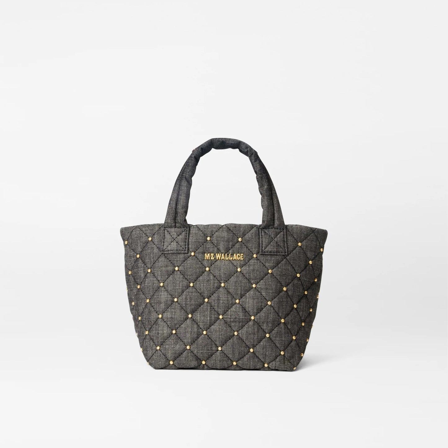 True Charcoal Denim Micro Metro Tote Deluxe