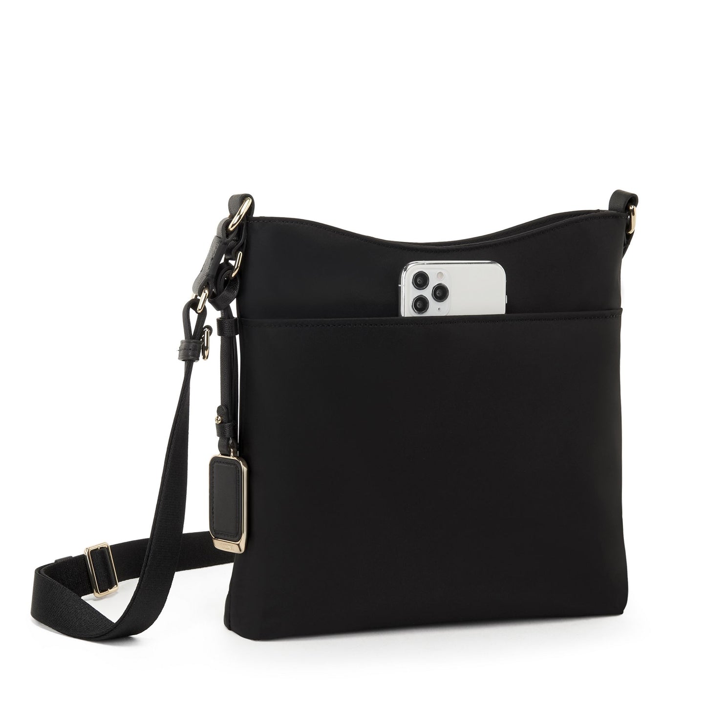 Voyageur Tyler Crossbody - Black/Gold