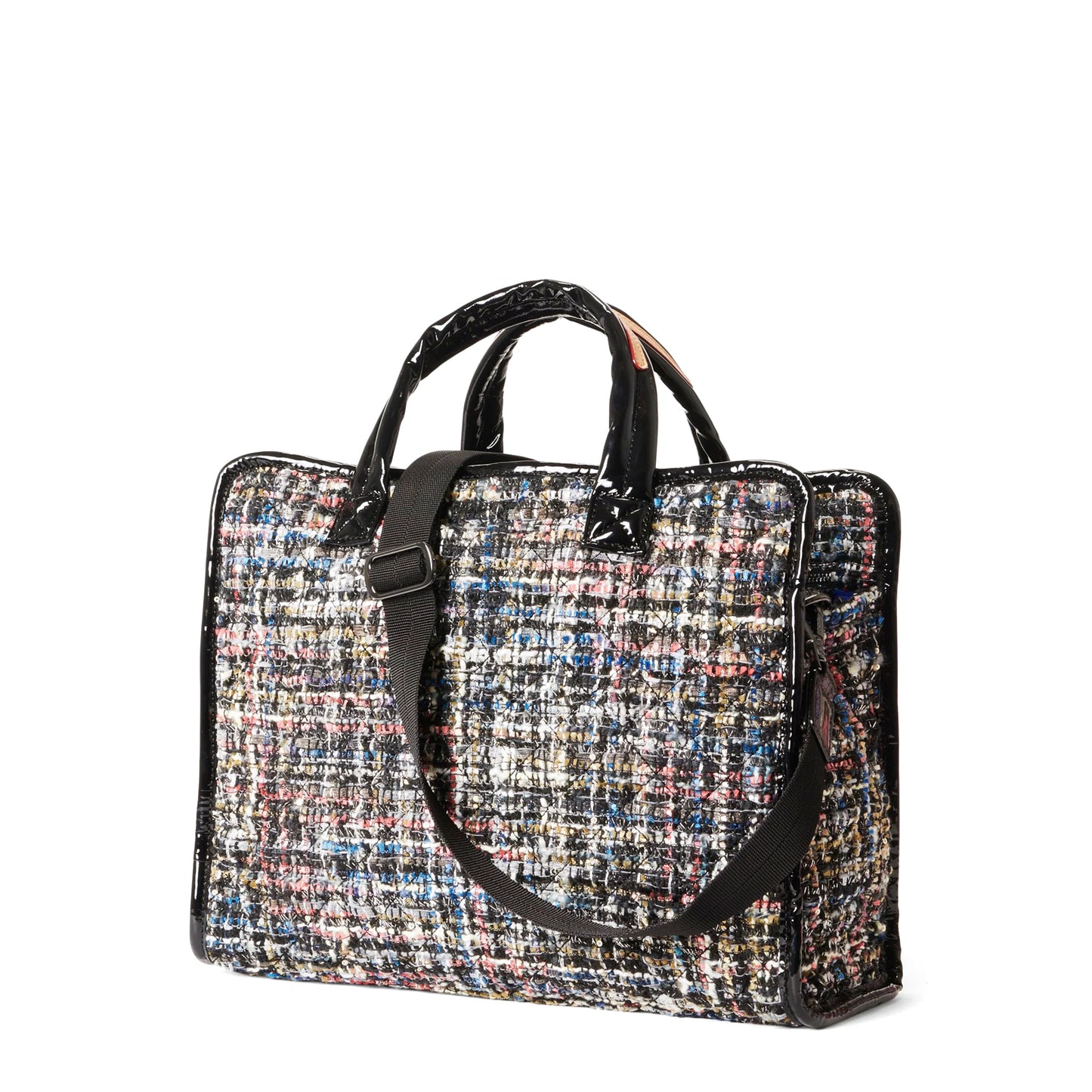Medium Box Tote - Midnight Sparkle Boucle