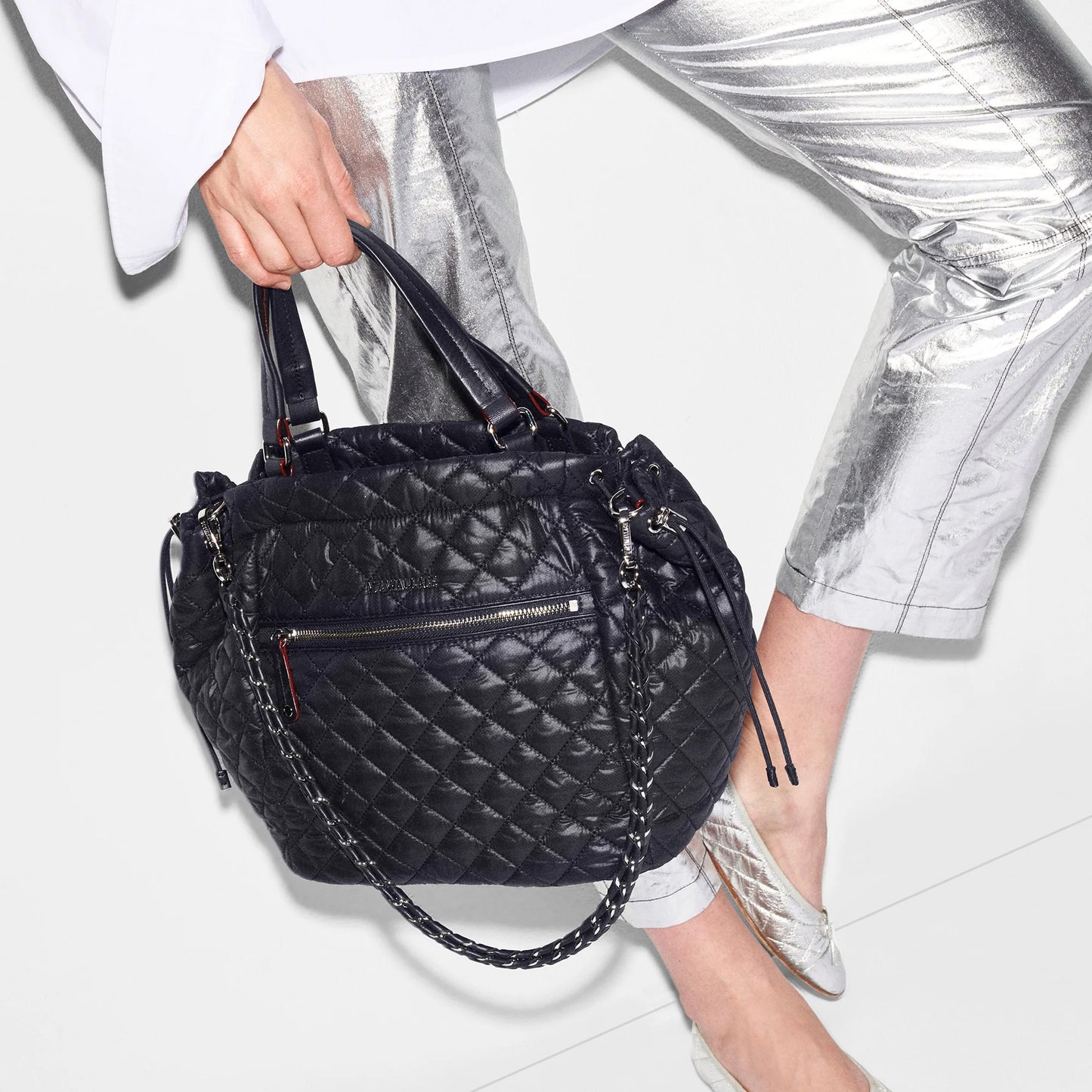 Crosby Anna Tote - Black Rec