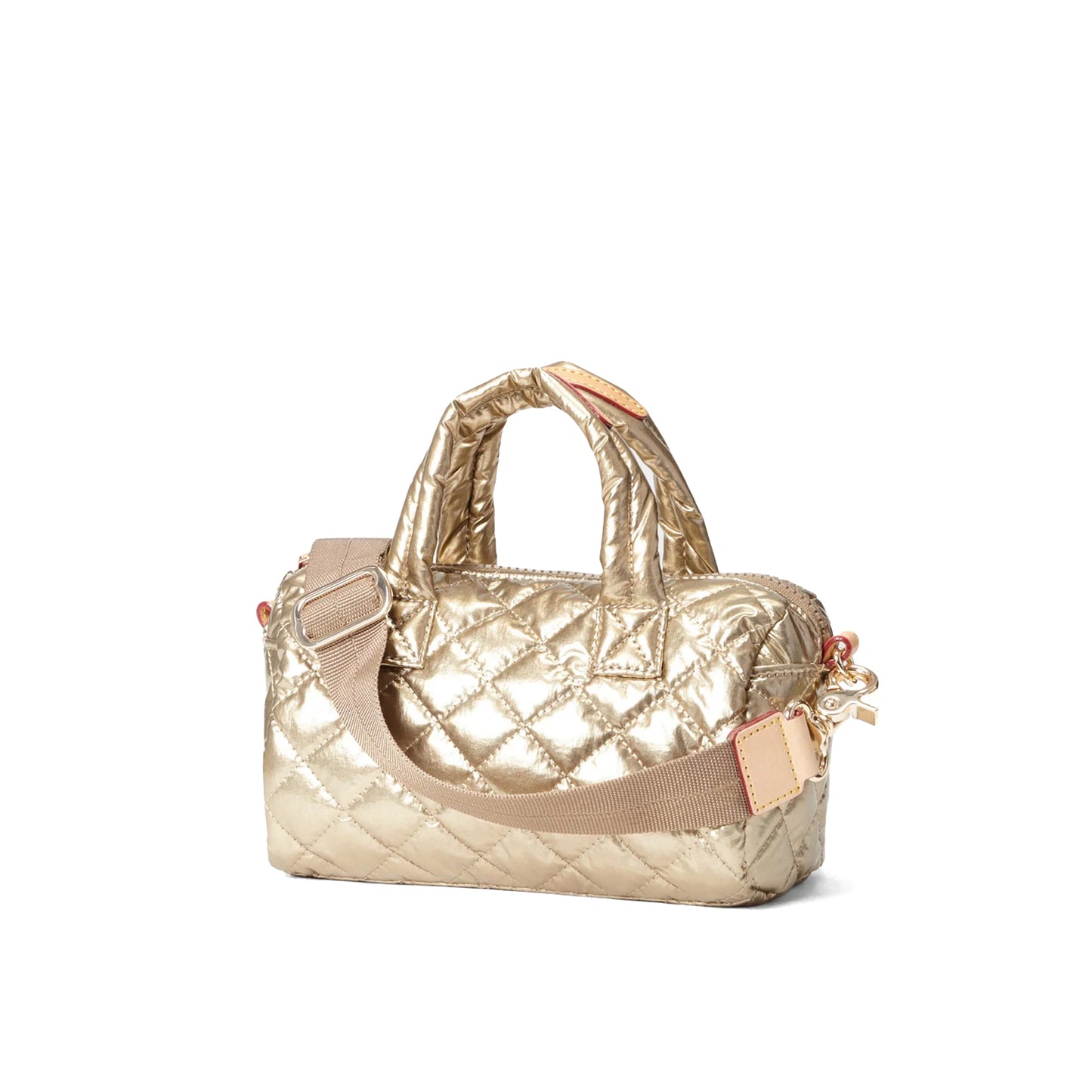Mini Satchel - Antique Gold Metallic