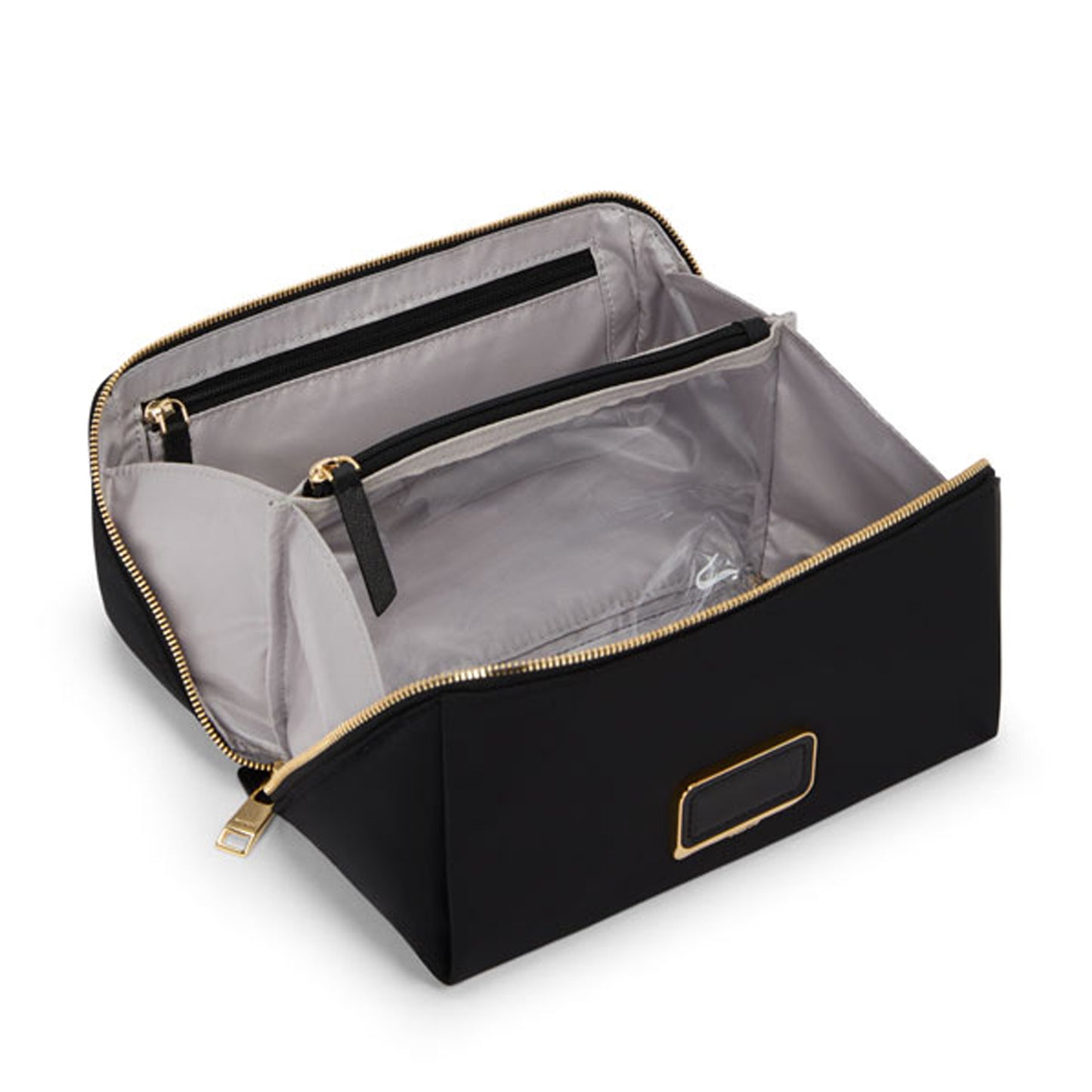 Dallas Cosmetic Bag - Black/Gold