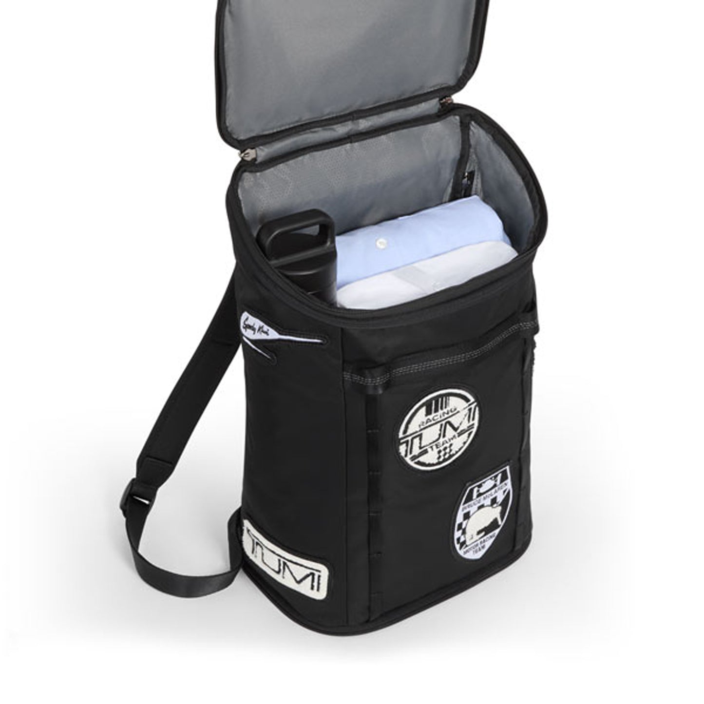 TUMI McLaren Packable Backpack - Black/White