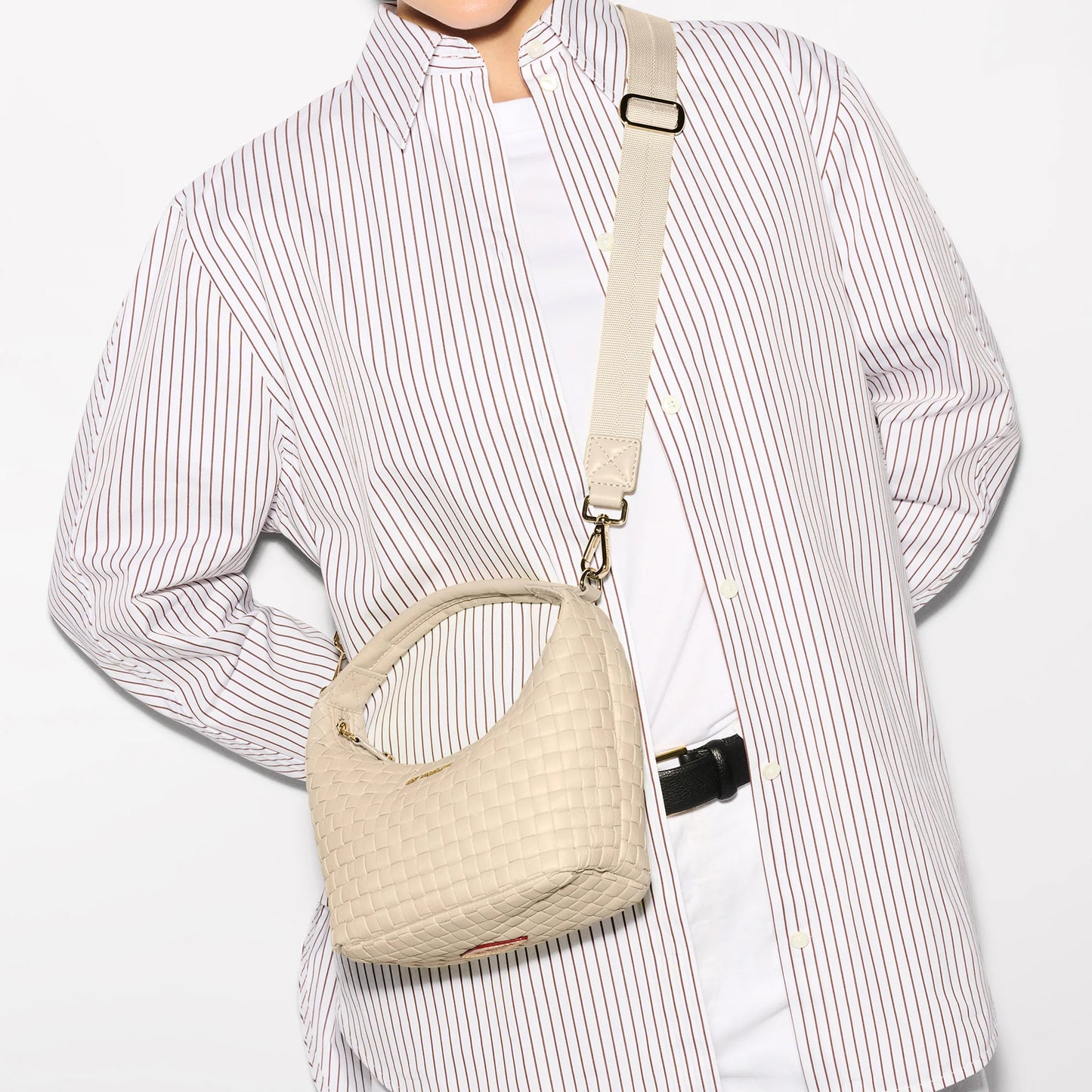 Buff Mini Woven Hobo