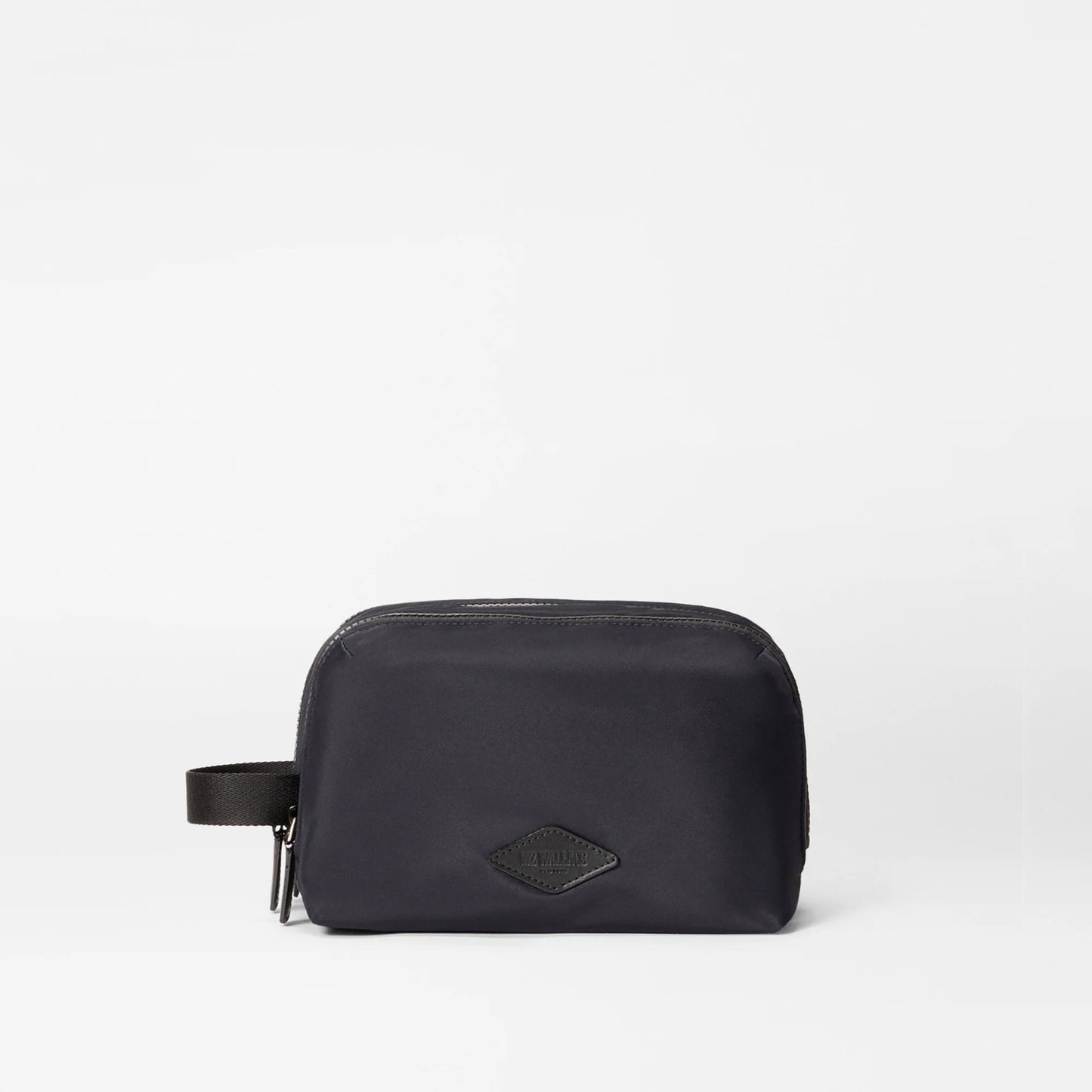 Black Bleecker Triple Compartment Dopp Kit
