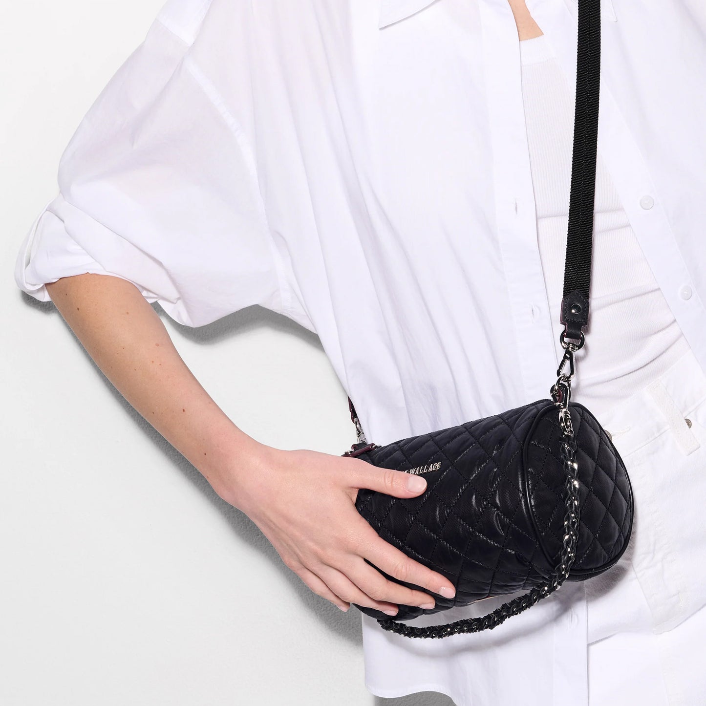 Crosby Barrel Crossbody - Black