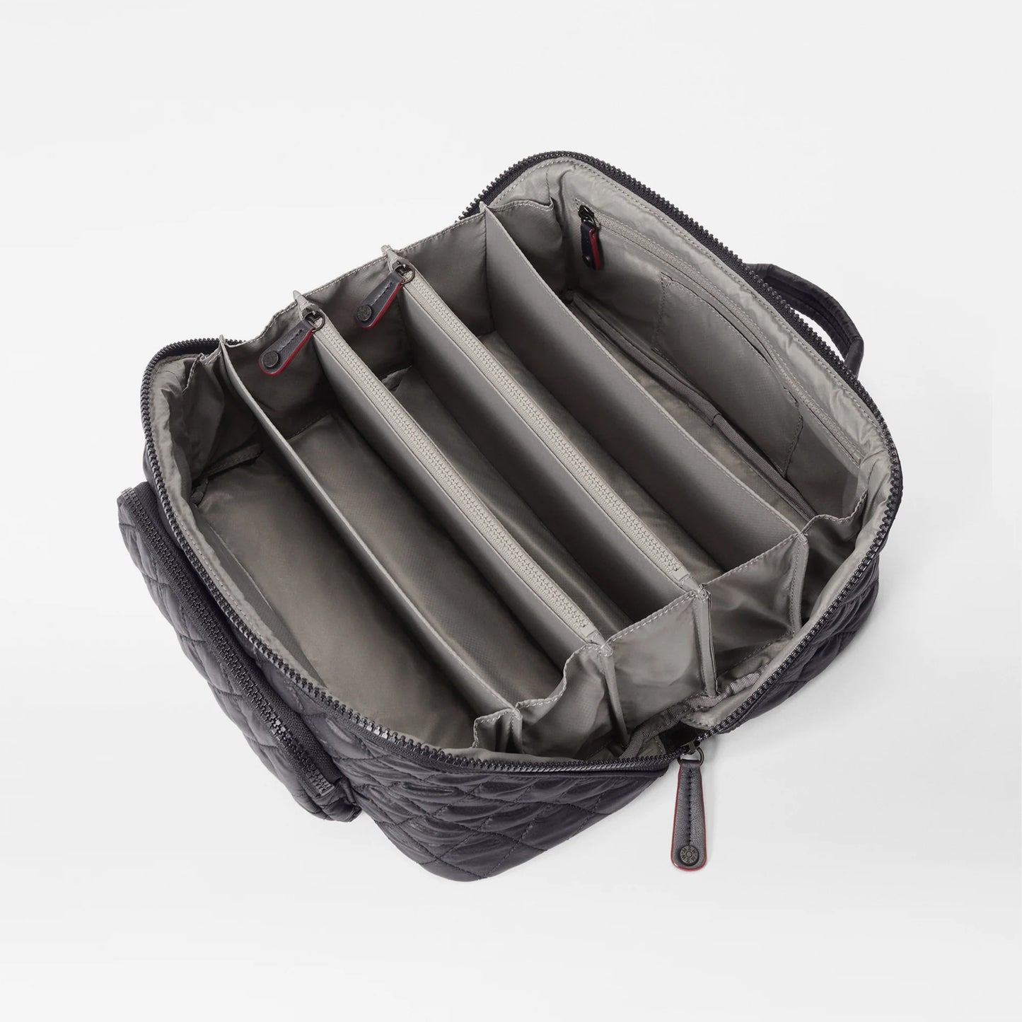 Large Accordion Cosmetic - Black