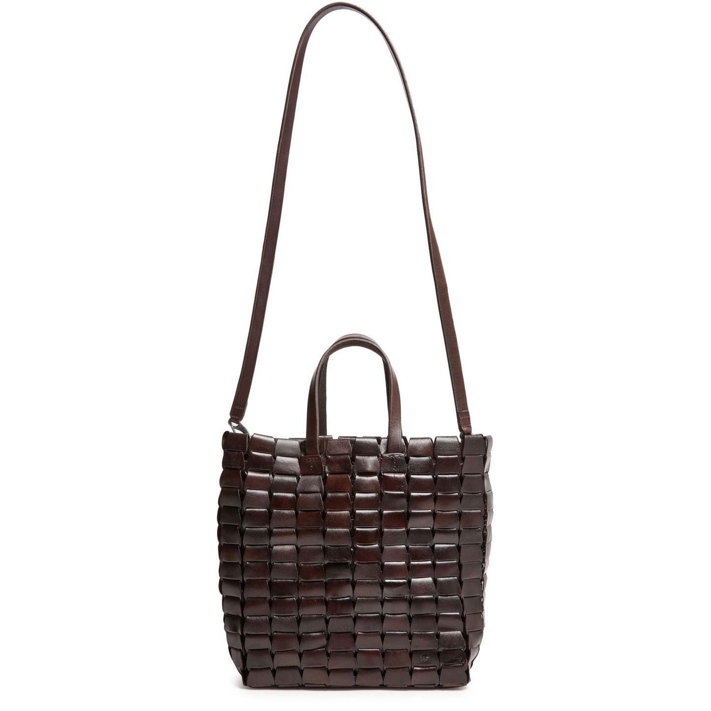 8960 LINK TOTE - DARK BROWN