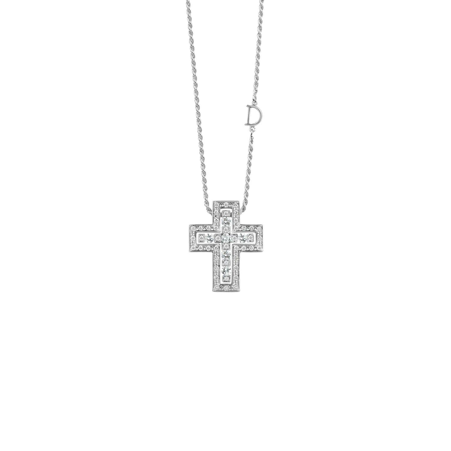 BELLE ÉPOQUE White gold and diamonds necklace 20073457