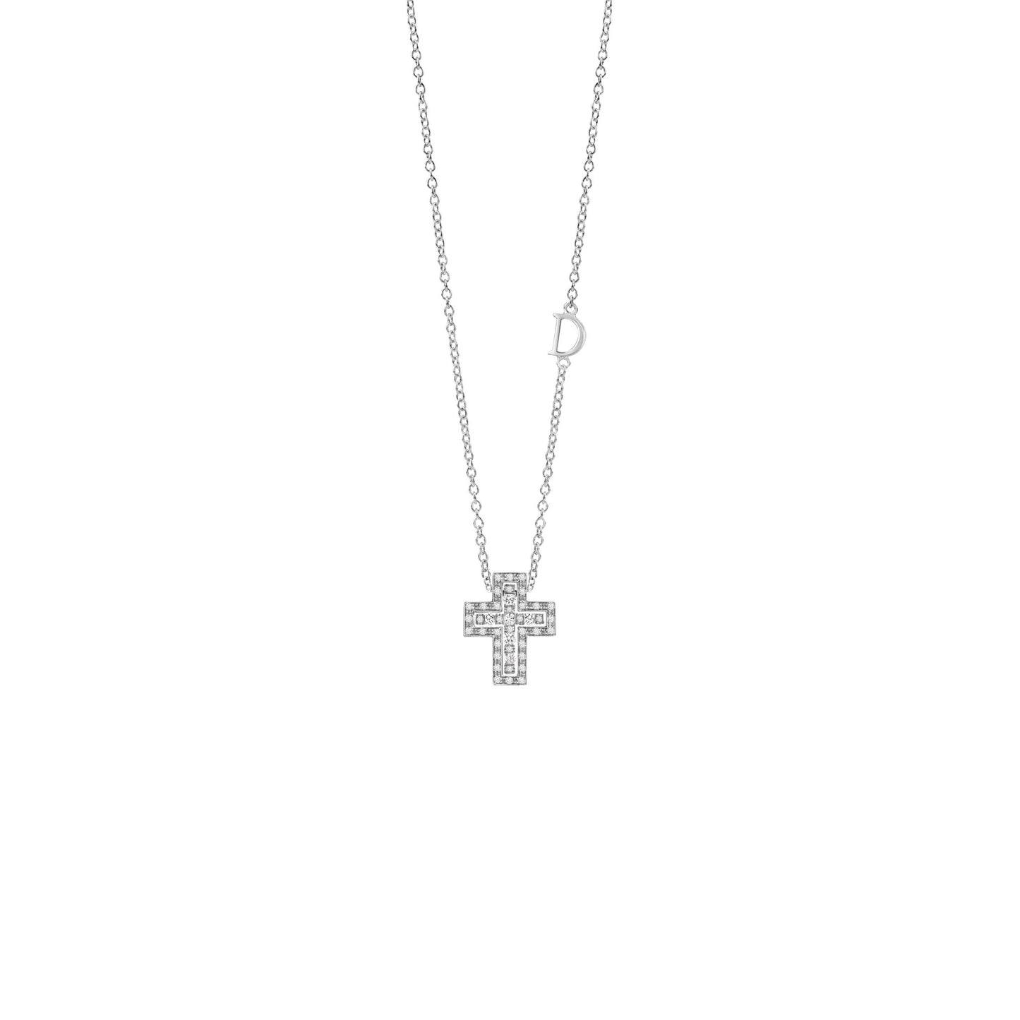 BELLE ÉPOQUE White gold and diamonds necklace 20083507