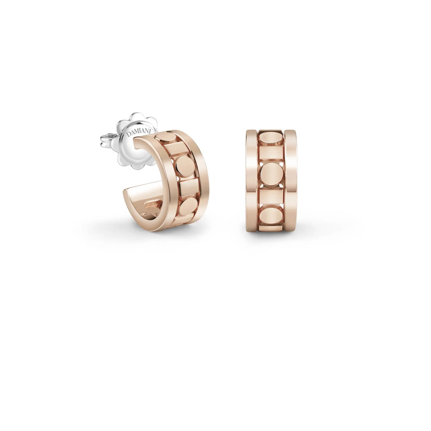 BELLE ÉPOQUE REEL Pink gold earrings 5.7 mm 20093331