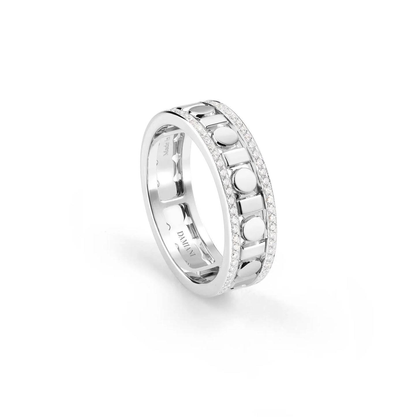BELLE ÉPOQUE REEL White gold and diamonds ring 57 mm 20093727