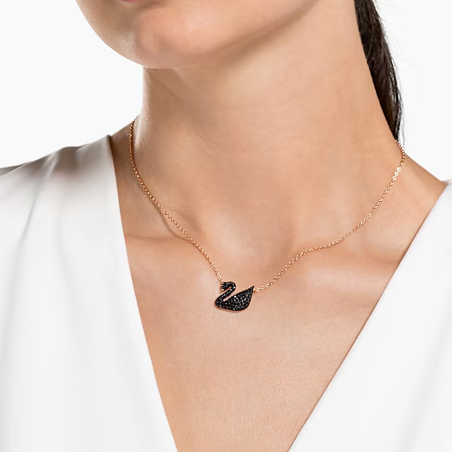 Swarovski Iconic Swan pendant