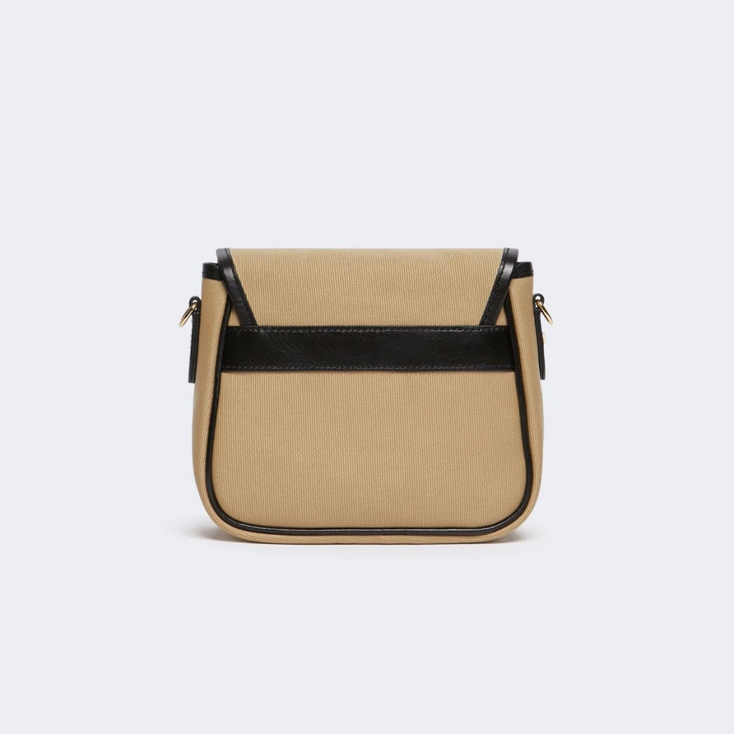Small canvas crossbody bag - BEIGE