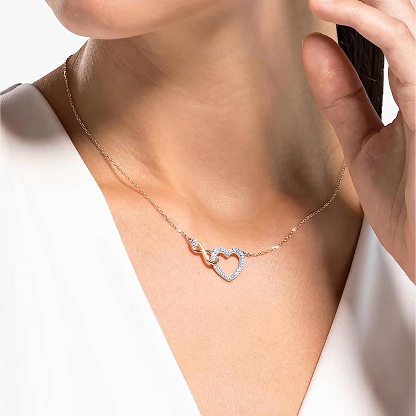 Swarovski Infinity necklace