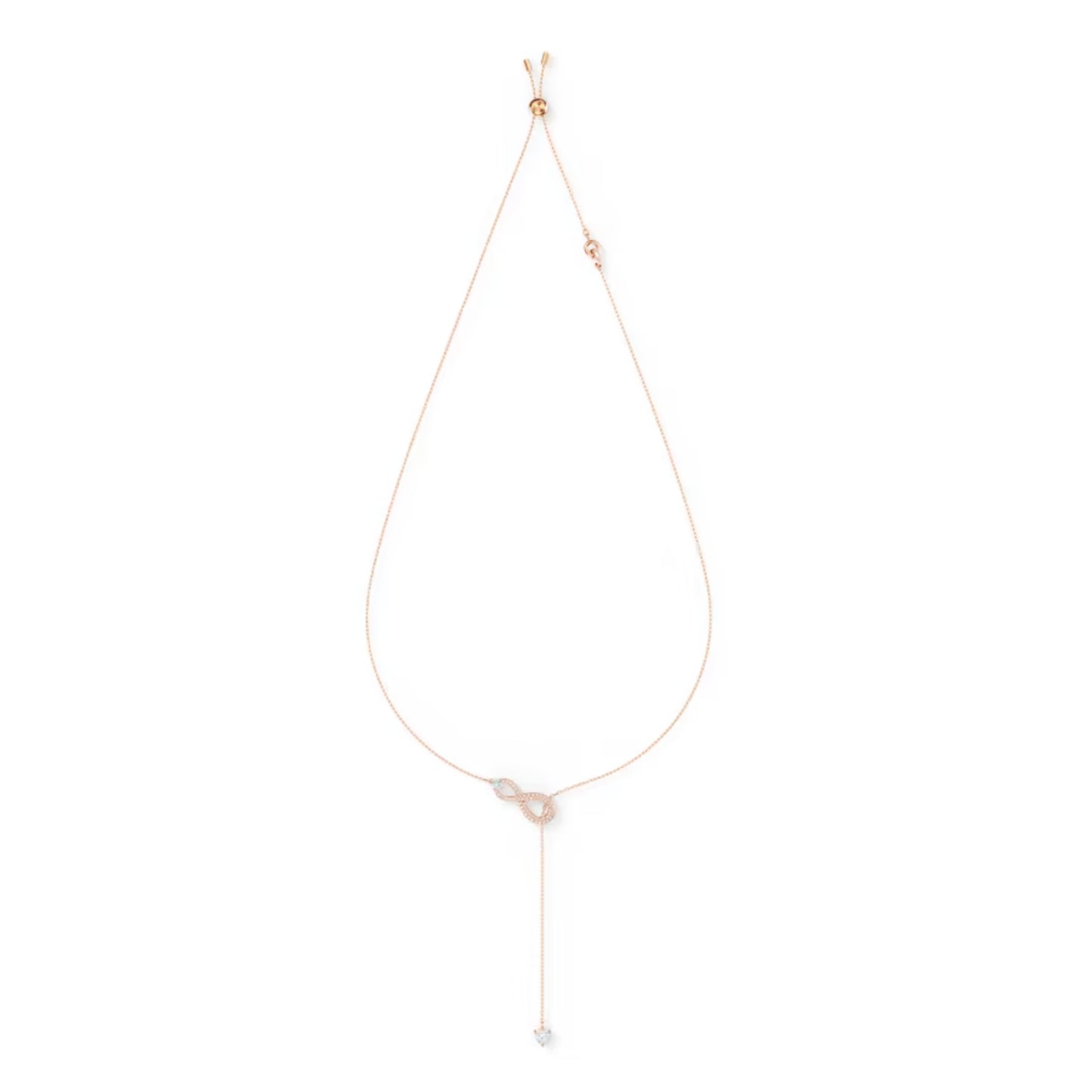 Swarovski Infinity Y necklace
