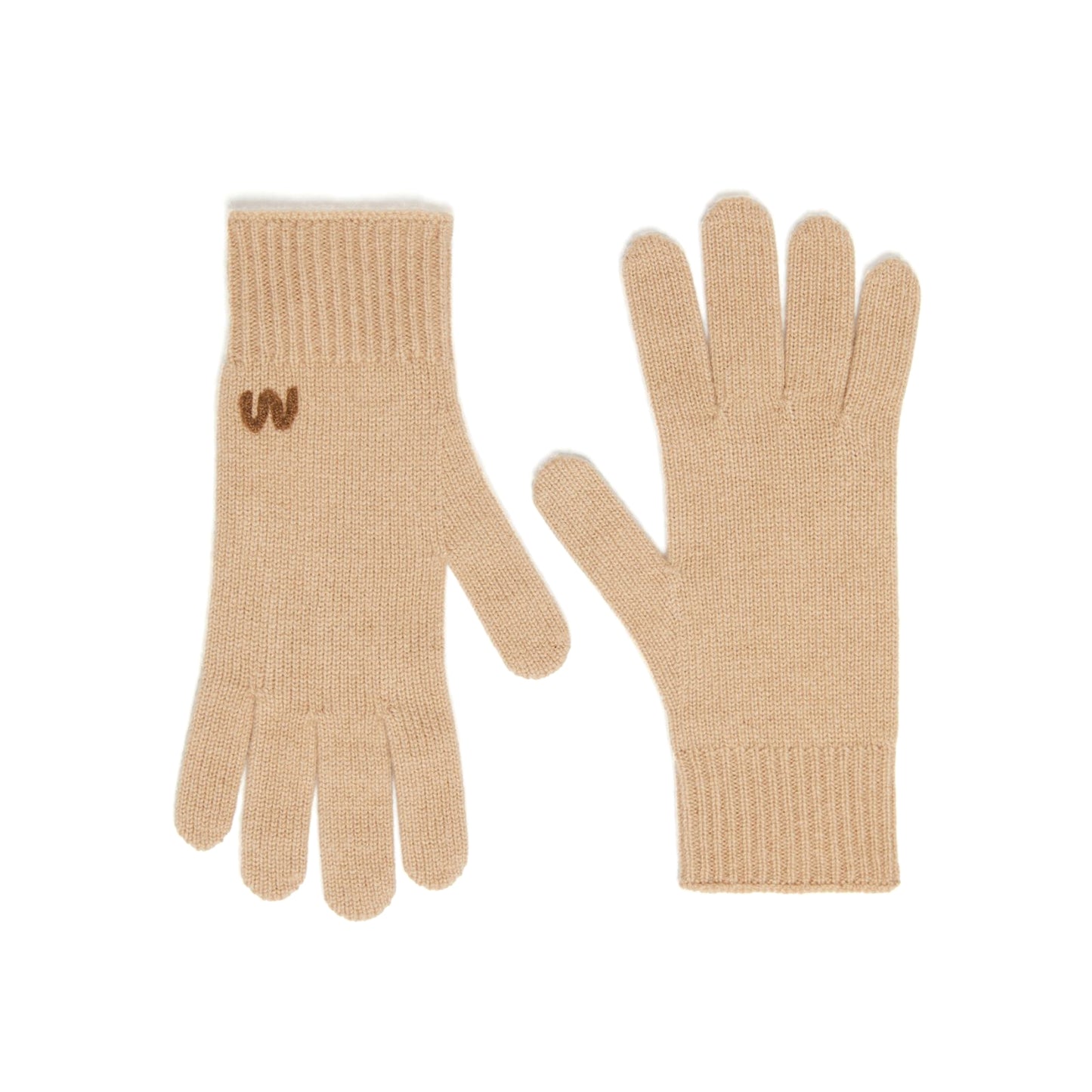 Cashmere gloves LEA - IVORY