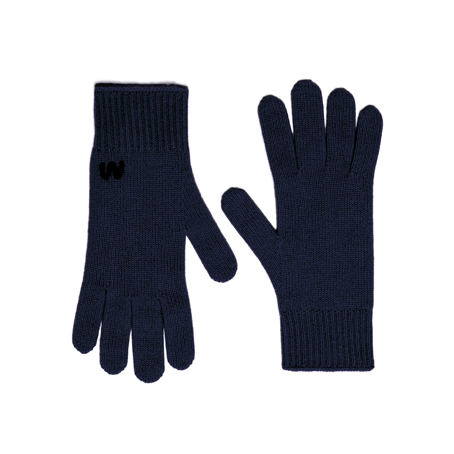 Cashmere gloves LEA - ULTRAMARINE