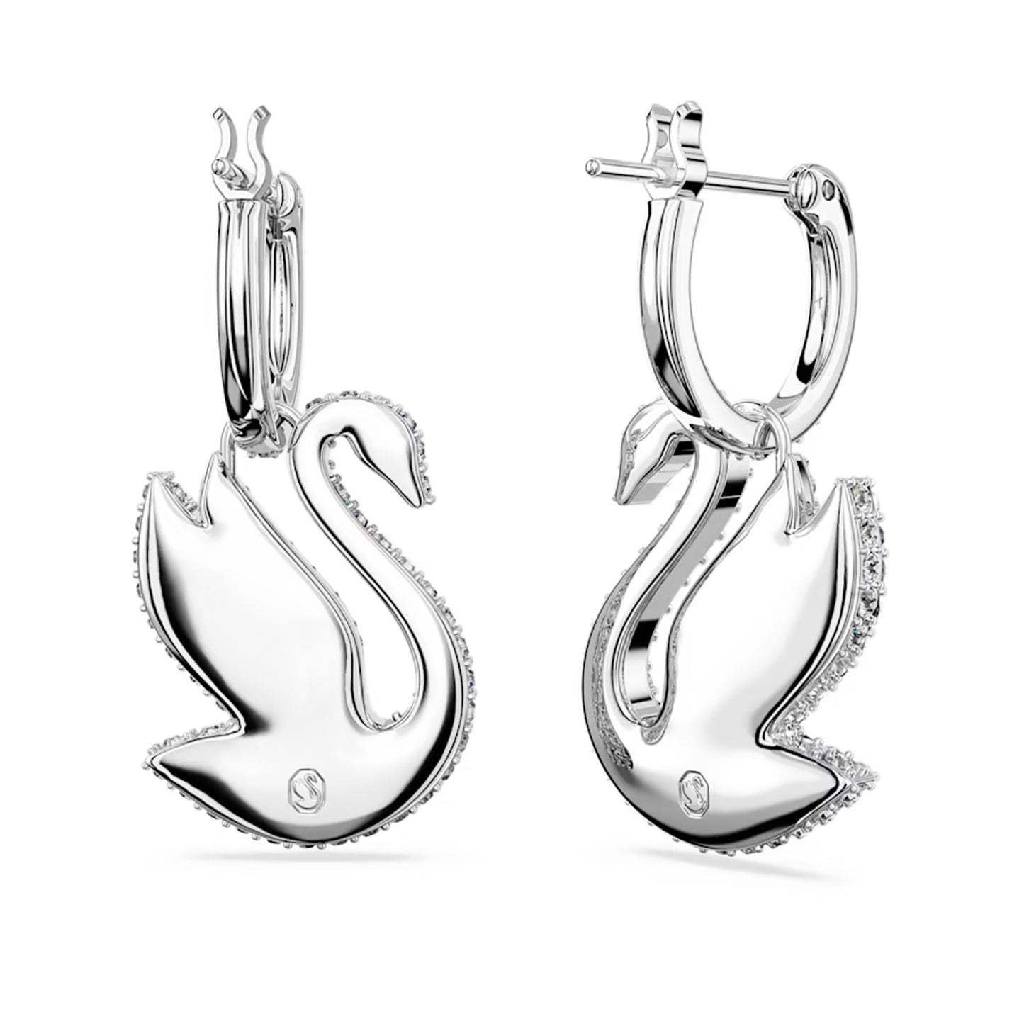 Swarovski Iconic Swan drop earrings